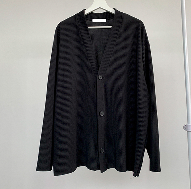 RT No. 1348 PLEATED CARDIGAN