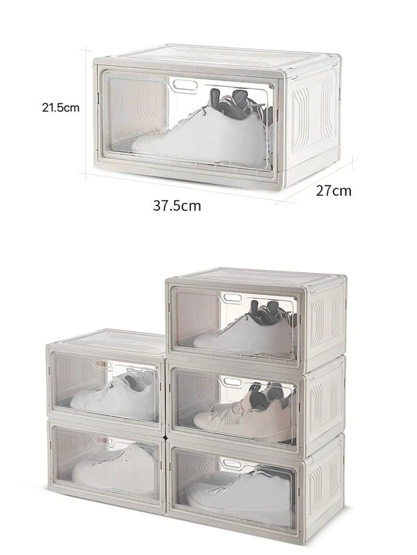 Clear Plastic Shoe Storage Box