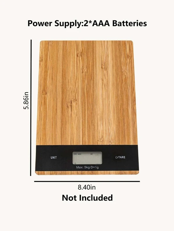 Bamboo Kitchen Electronic Scale