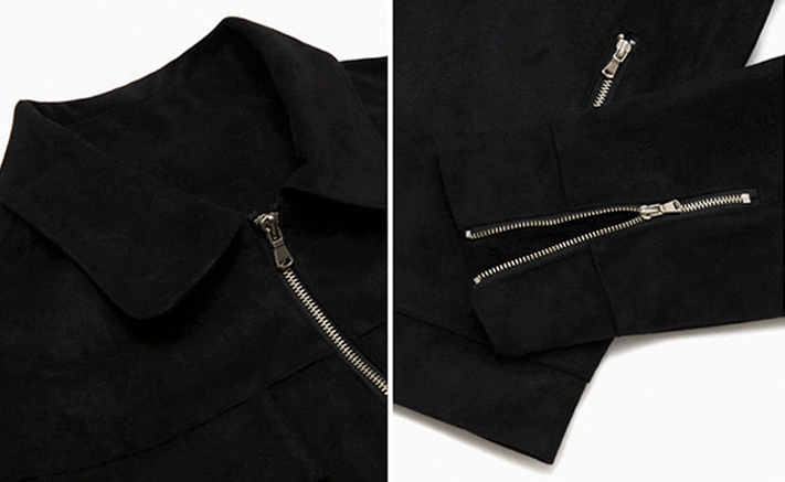 RT No. 3003 ZIP-UP SUEDE JK