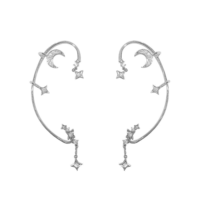 The Madison Moon Cuff Earrings