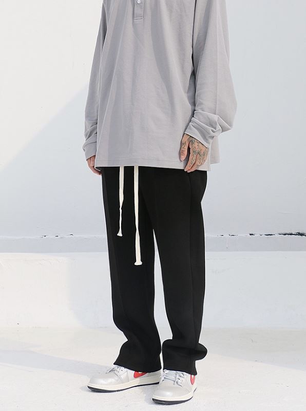 RT No. 1126 DRAWSTRING STRAIGHT SWEATPANTS