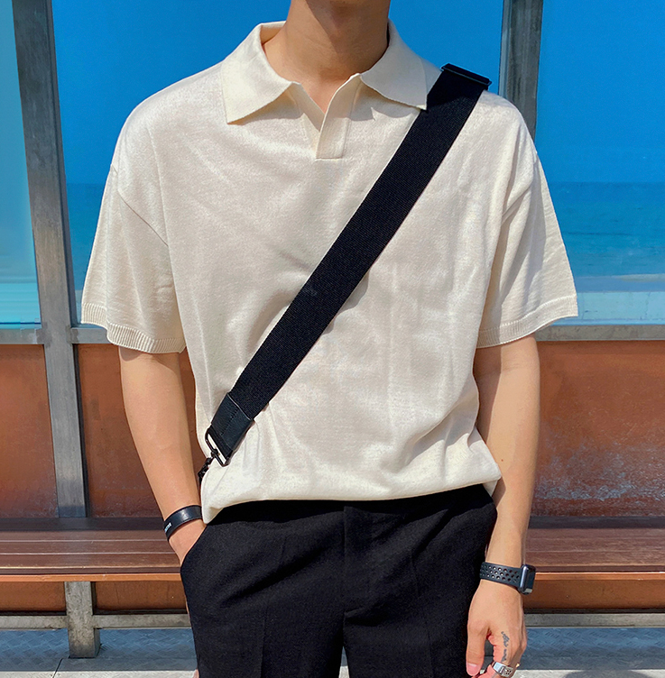 RT No. 1475 HALF BUTTON COLLAR SHIRT