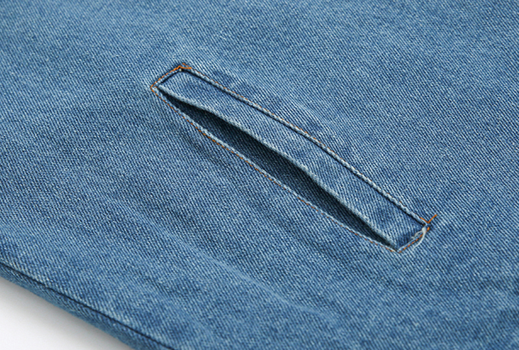 RT No. 1088 CHINESE COLLARED DENIM JK