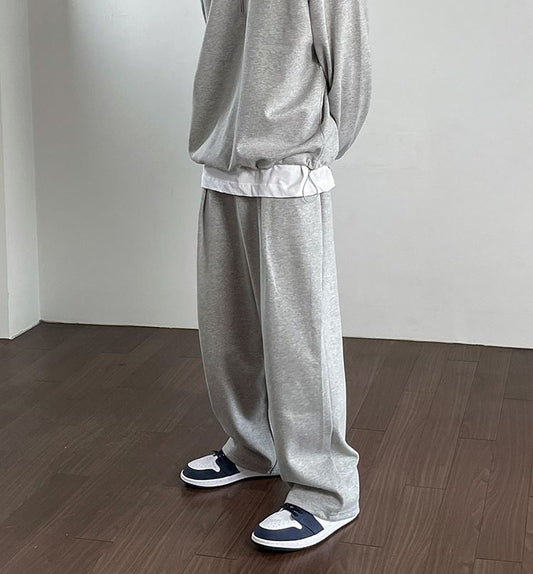 RT No. 5413 WIDE STRAIGHT CASUAL SPORT PANTS