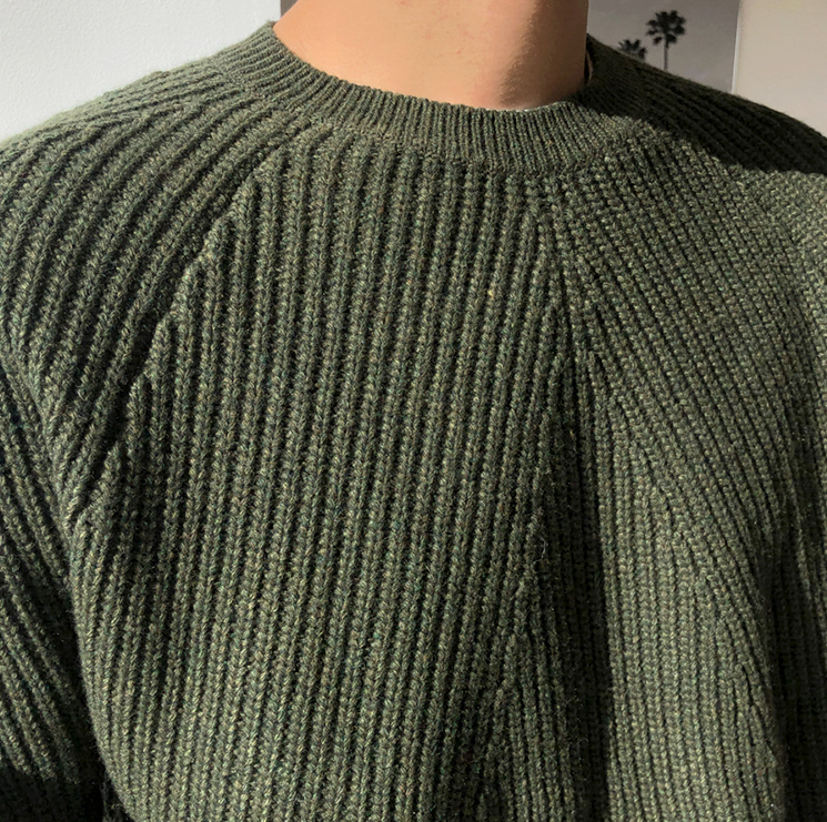 RT No. 4041 ROUND NECK KNITTED SWEATER