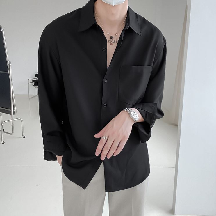 RT No. 4443 ESSENTIALS BUTTON-UP COLLAR SHIRT