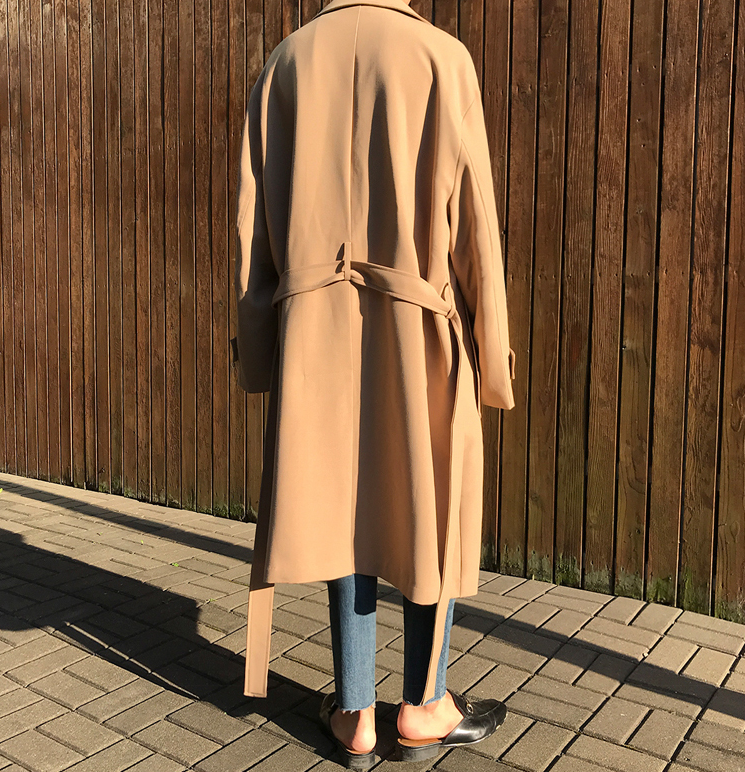 RT No. 2791 BELT TRENCH COAT