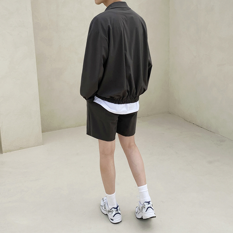 RT No. 4372 SPORT ZIP-UP JK & SHORTS (TOP & BOTTOM)