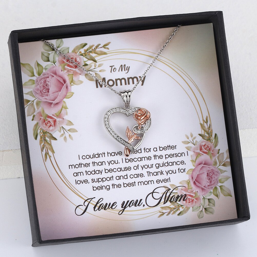 To Mommy - Rose Heart
