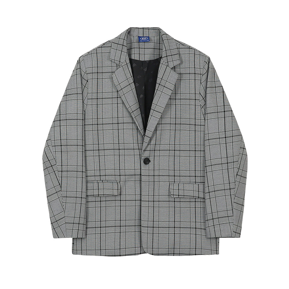 RT No. 1371 PLAID BLAZER