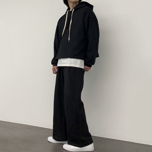 RT No. 1423 TWO PIEC HOODIE SWEATPANTS SET (TOP & BOTTOM)