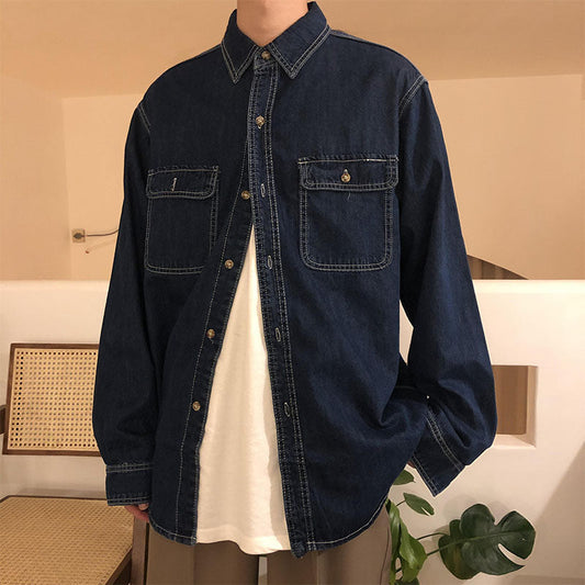 RT No. 2509 BLUE DENIM SHIRT