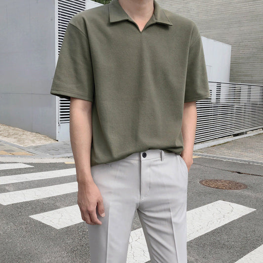 RT No. 1742 SHORT SLEEVE COLLAR SHIRT