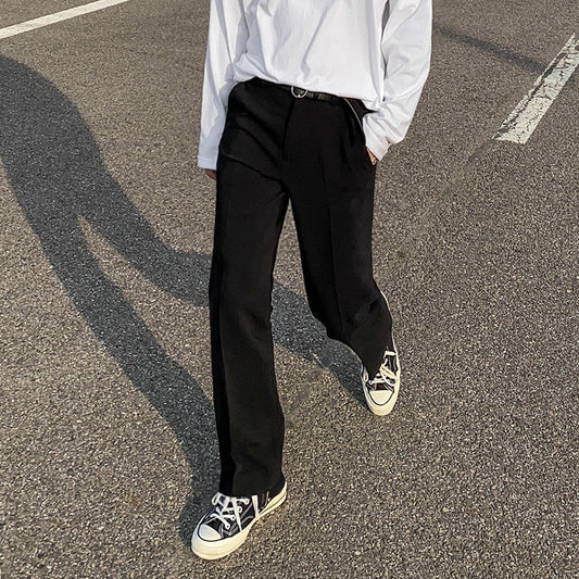 RT No. 2157 WIDE STRAIGHT SUIT PANTS