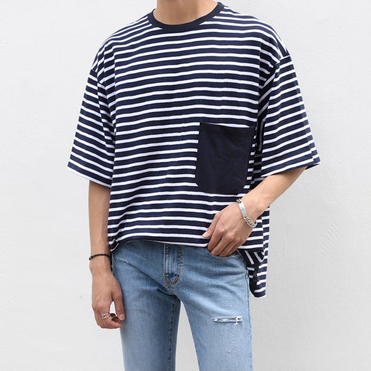 RT No. 827 POCKETED STRIPED SHIRT