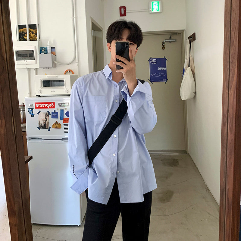 RT No. 1459 BASIC BUTTON UP SHIRT