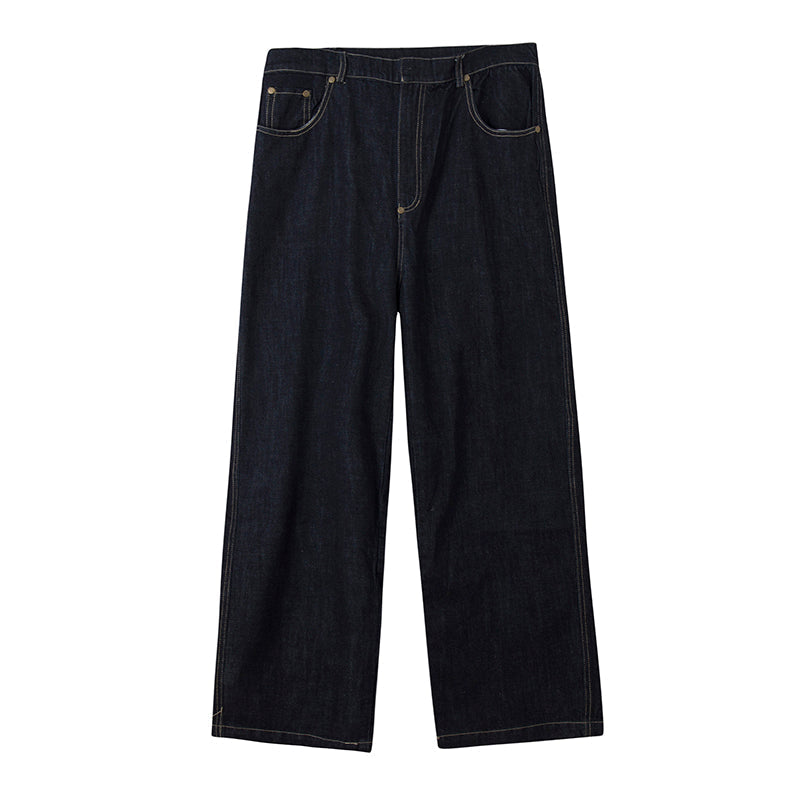 RT No. 2537 STRAIGHT WIDE DENIM JEANS