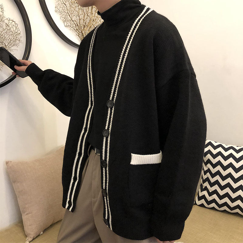 RT No. 2505 BLACK CARDIGAN