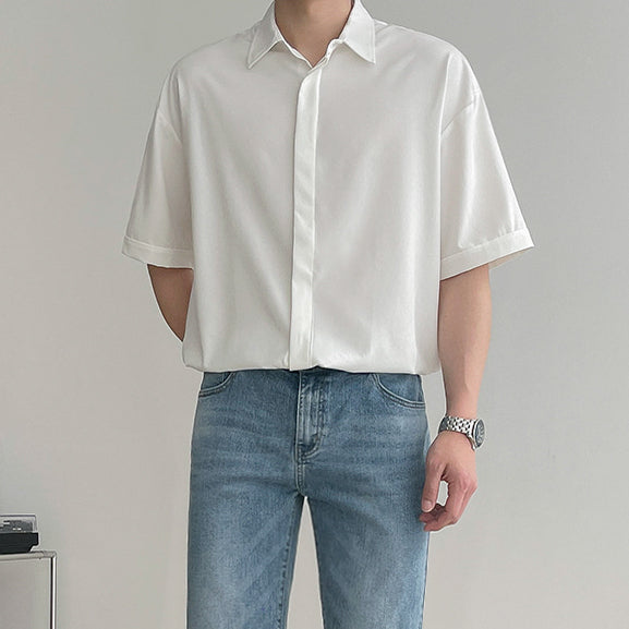 RT No. 4479 BUTTON-UP COLLAR SHIRT