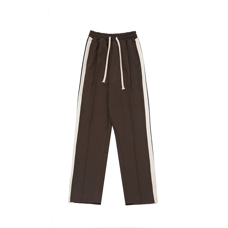 RT No. 5211 STRIPED STRAIGHT SWEATPANTS