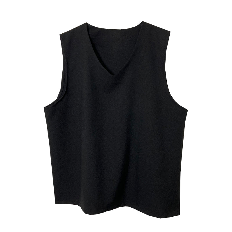 RT No. 5123 BLACK SLEEVELESS VEST