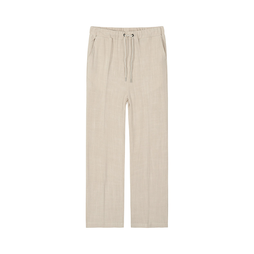 RT No. 1748 LINEN ANKLE WIDE PANTS