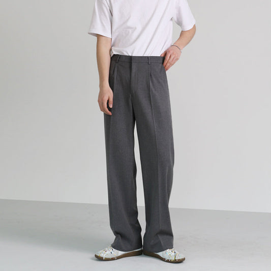 RT No. 1704 WIDE STRAIGHT SUIT PANTS