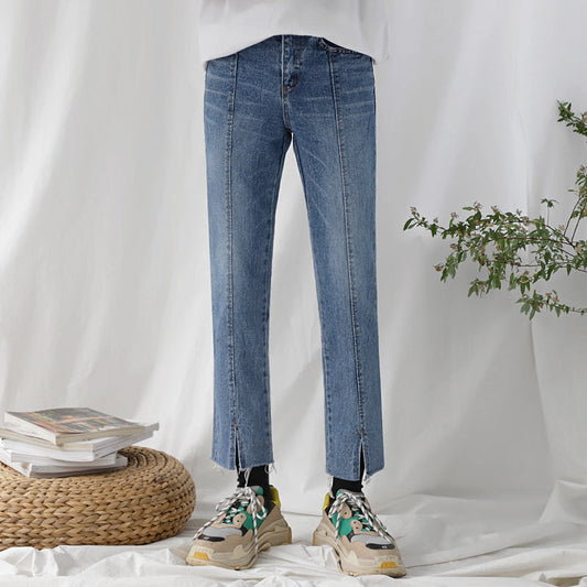 RT No. 2602 RECONSTRUCTED SLIT JEANS