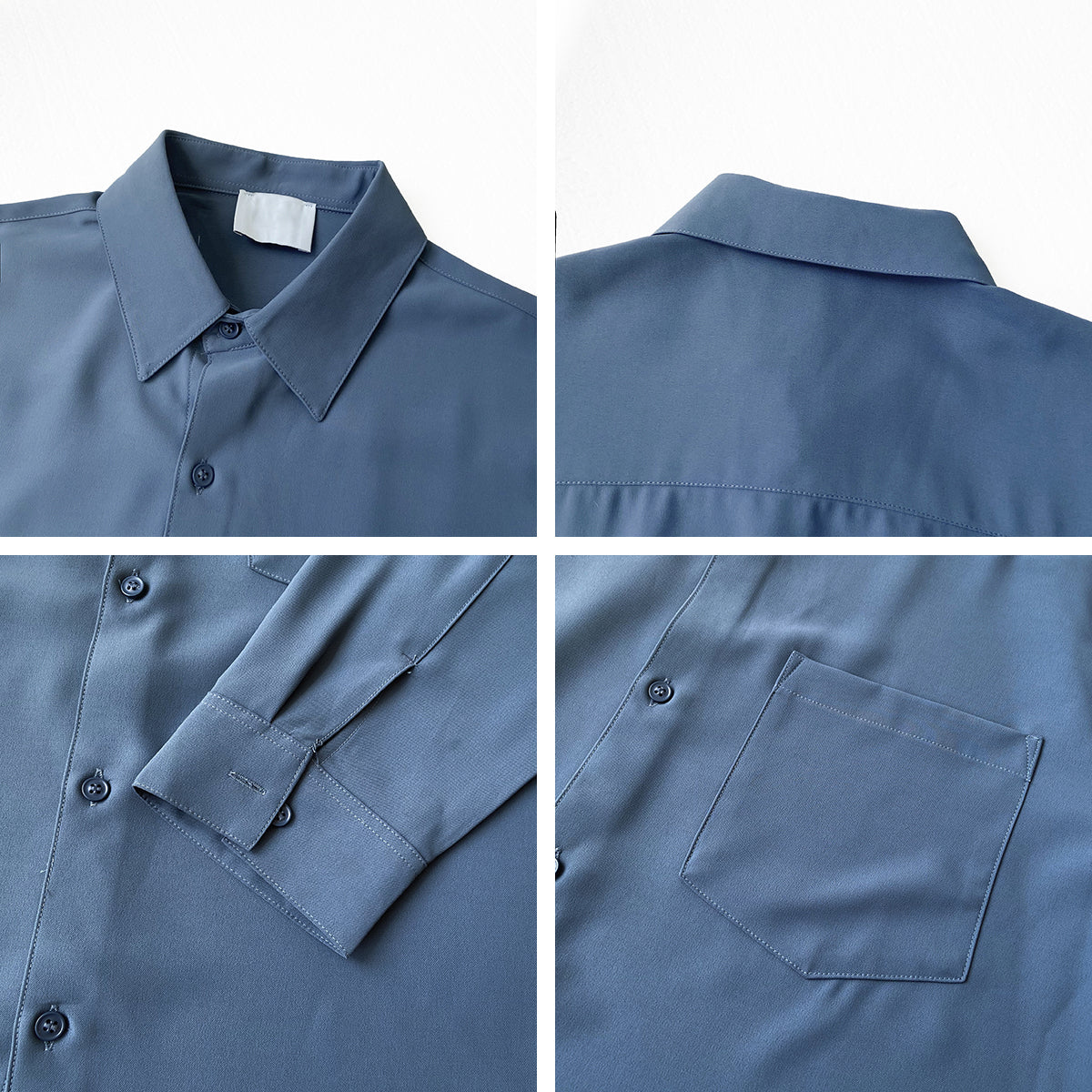 RT No. 4443 ESSENTIALS BUTTON-UP COLLAR SHIRT