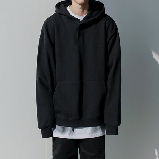 RT No. 4408 BASIC BLACK HOODIE