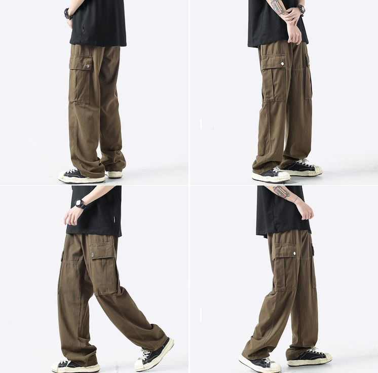 RT No. 5155 RETRO STYLED CASUAL CARGO PANTS