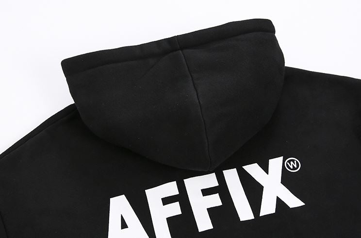 RT No. 5047 BLACK LETTER HOODIE