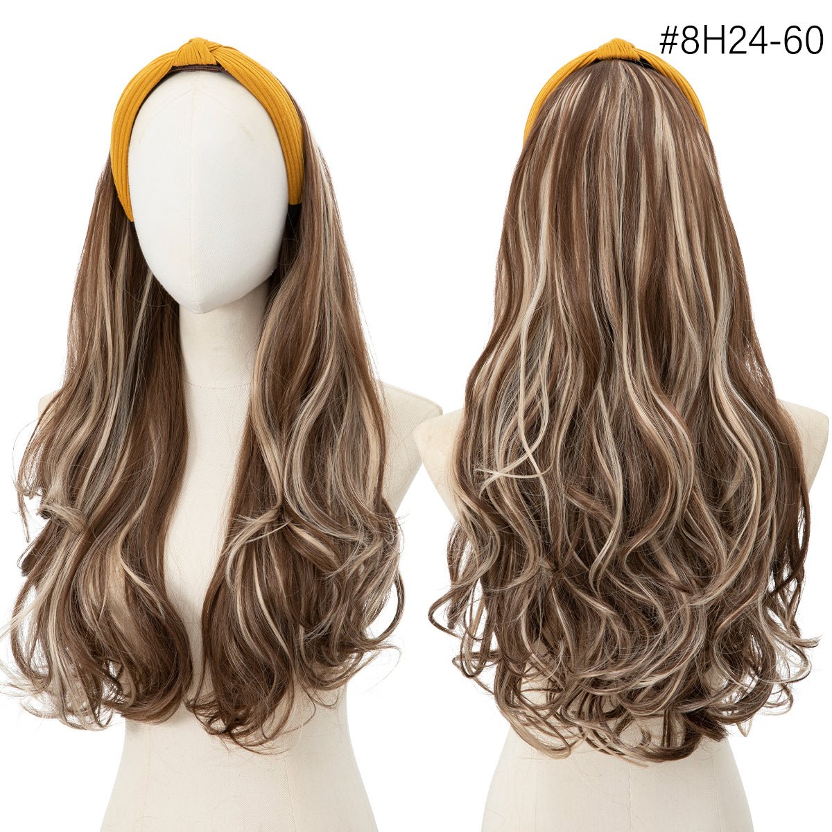 Long Wavy Headband Wig